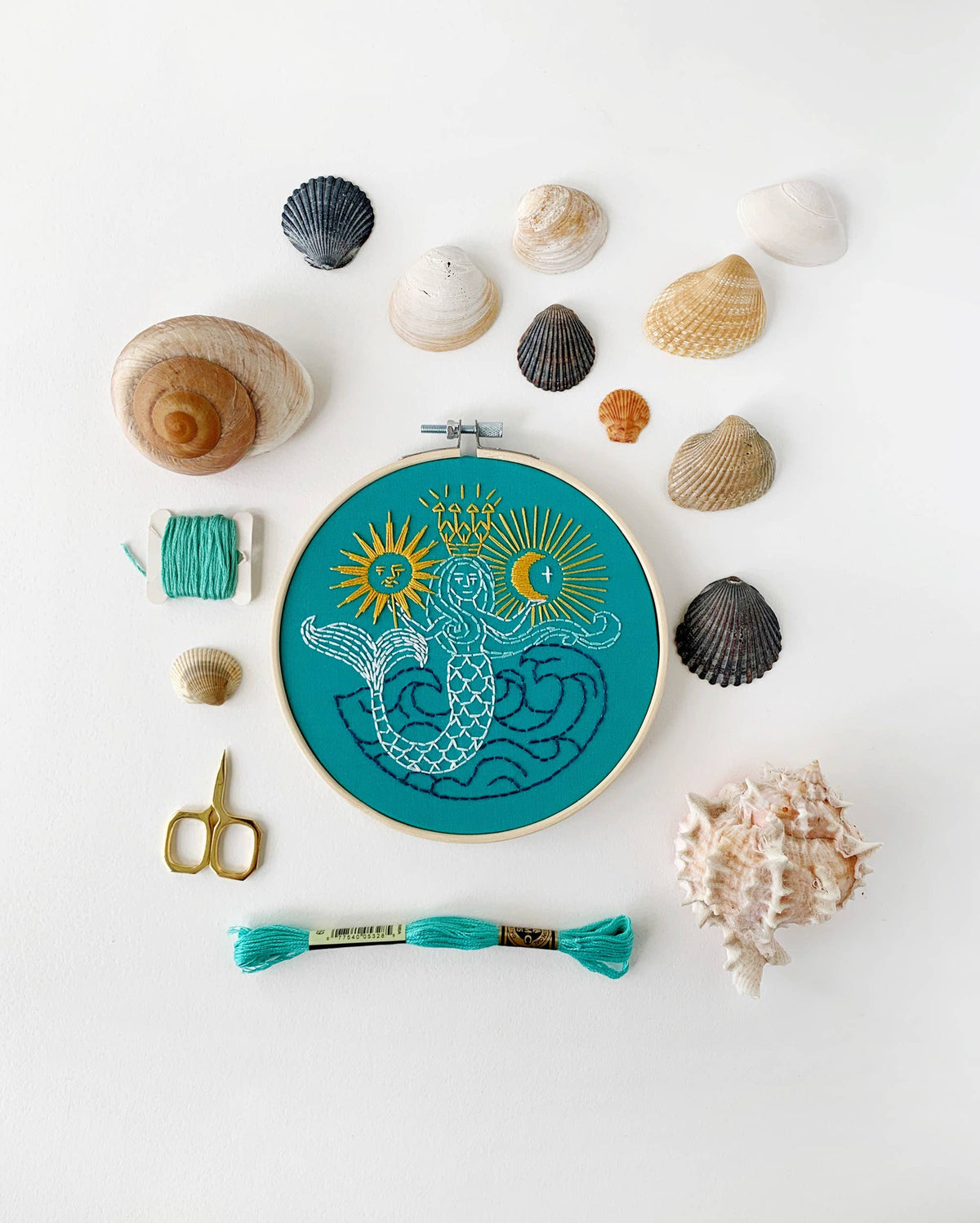 Rikrack - Mermaid Embroidery Kit