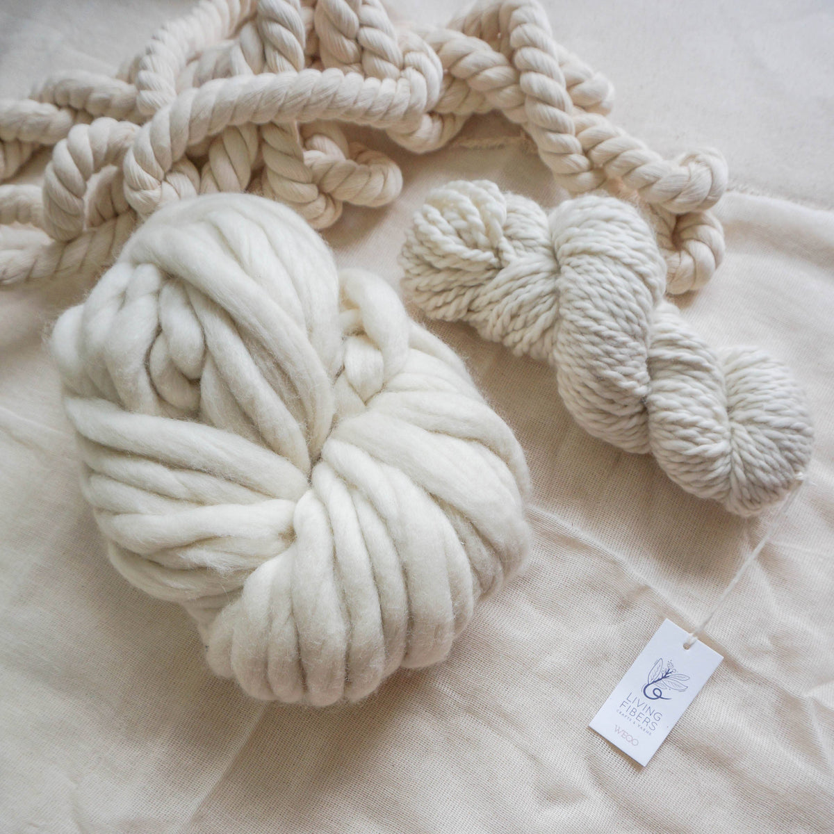 Living Fibers - Sinchi Yarn, 100 % Peruvian wool, super bulky yarn